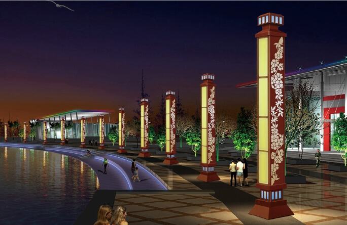 太阳能贵州庭院灯照明电路设计说明